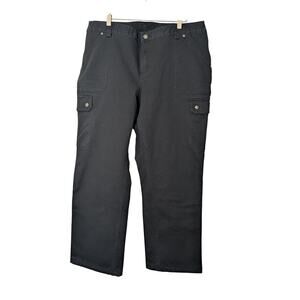 Duluth Trading Co. DuluthFlex Fire Hose Relaxed Lined Cargo Pants Mens 20 x 31